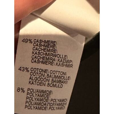 Women's Brunello Cucinelli Half Zip Cashmere Pullover Sz Sm