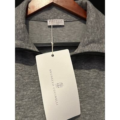 Women's Brunello Cucinelli Half Zip Cashmere Pullover Sz Sm