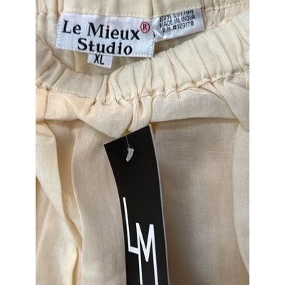 Women’s Le Mieux Studio XL Crème Maxi Skirt
