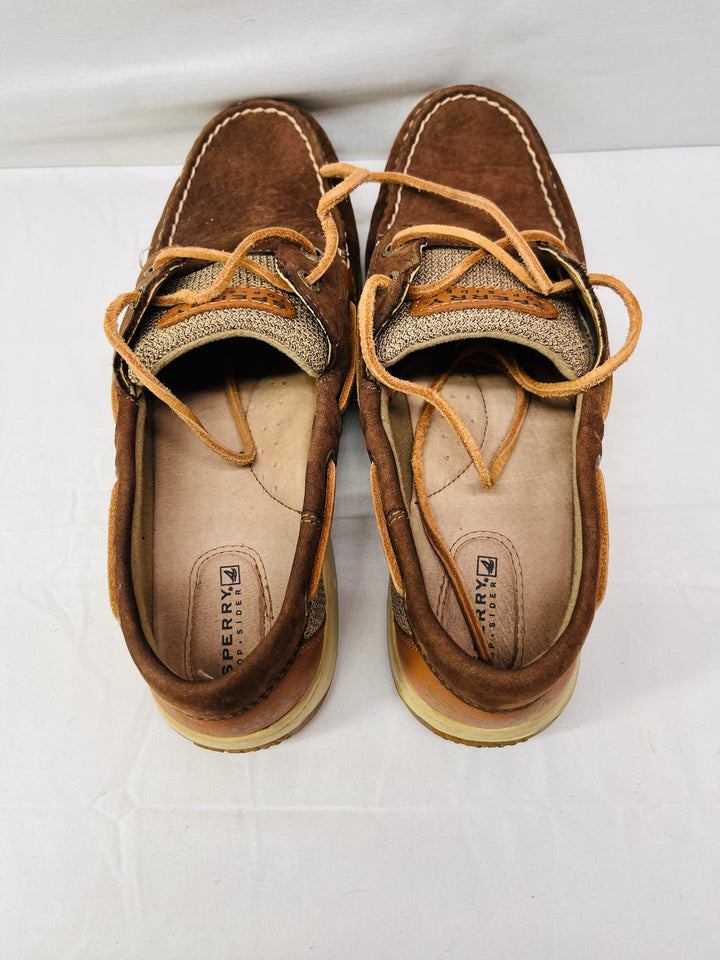 Sperry Top-Sider Speedy Boat Shoes Women's Leather Slip-On Comfort Casual Loafers Size 9