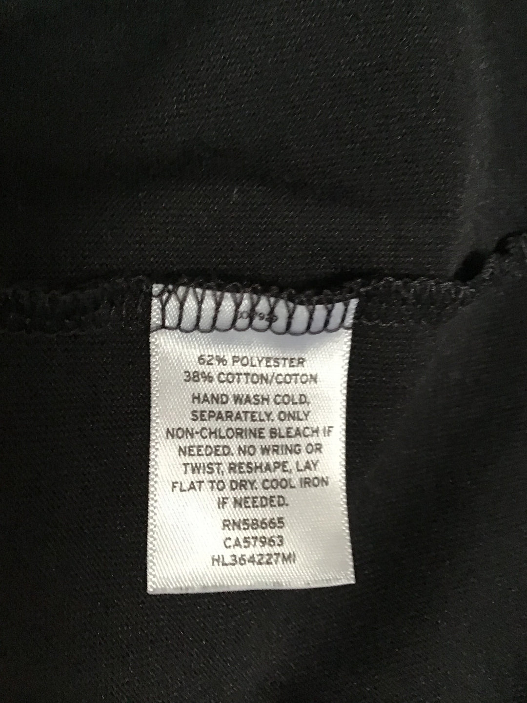 Women’s Trouve Black Dress Sleeveless Asymmetrical Twist Front Jersey Size Large