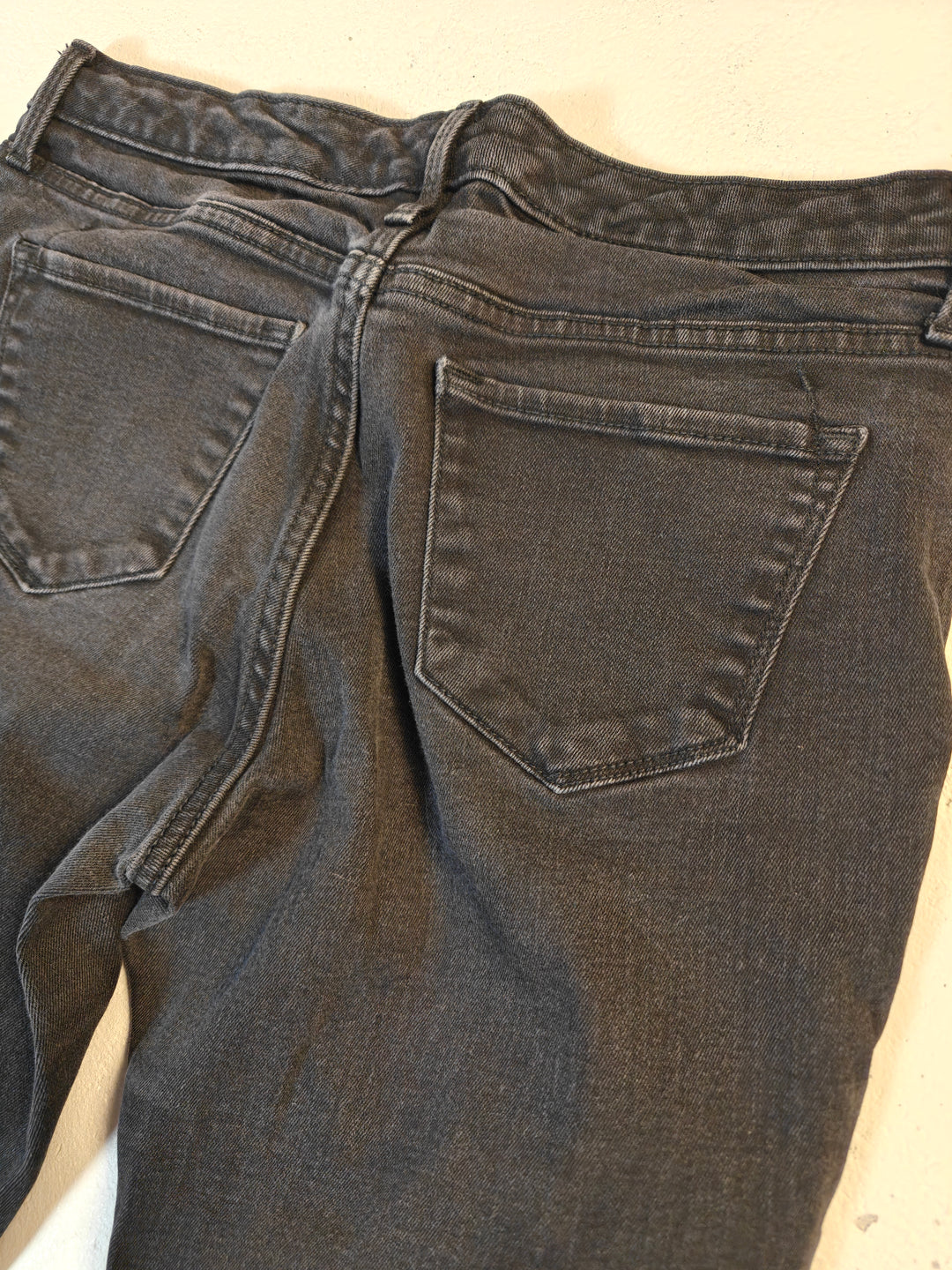 Women Mossimo Denim Skinny Jeans Black Size 6 Short