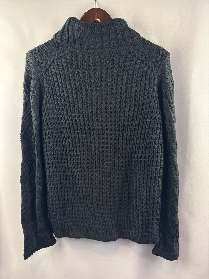 Women’s Weatherproof Small Black Turtleneck Sweater