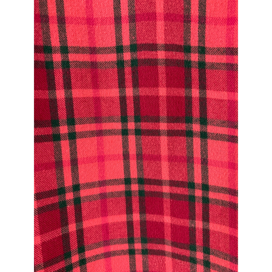 Cabelas Womens Plaid Flannel Shirt Size M