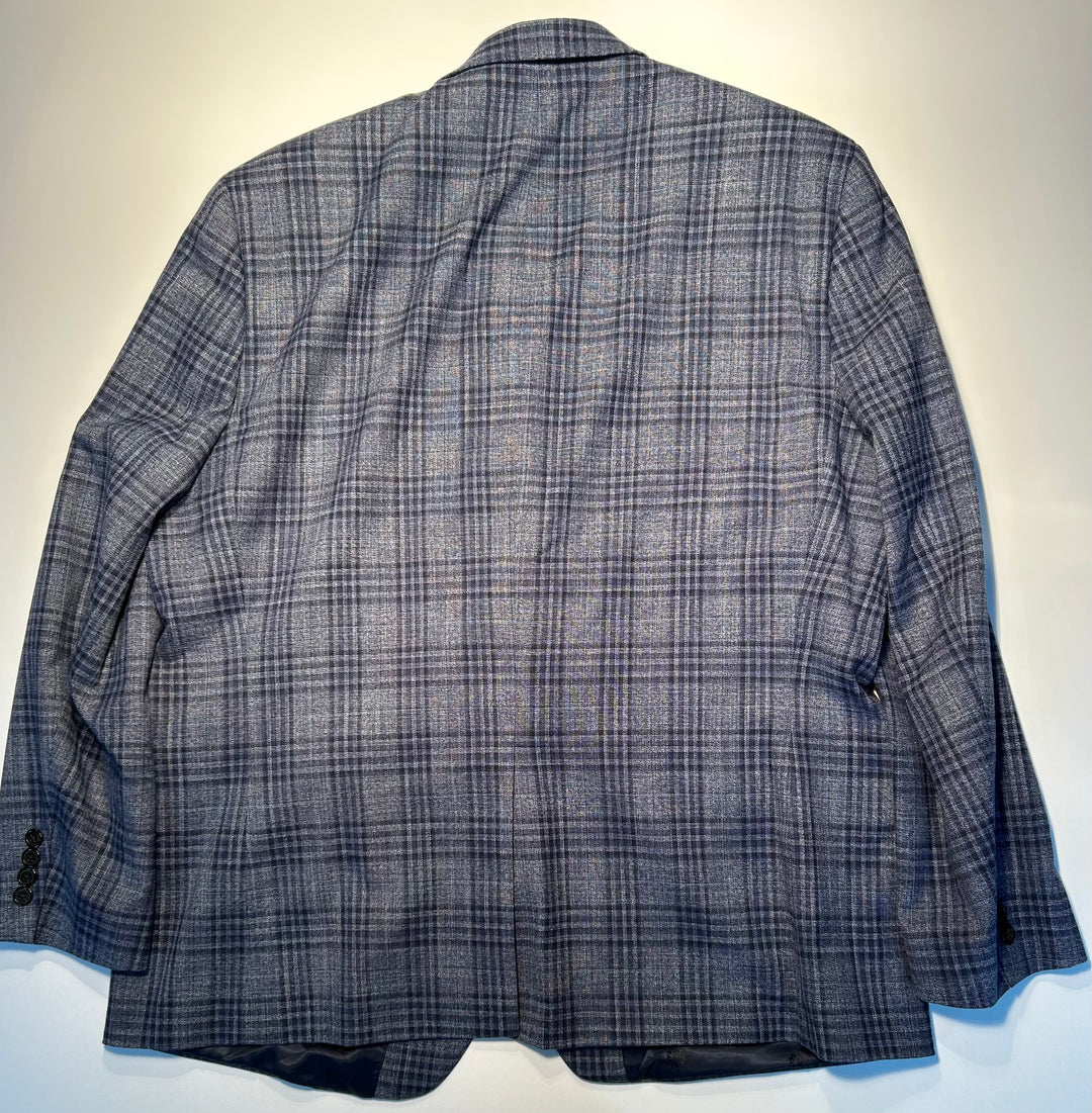 Lauren Ralph Lauren Men’s Blue Plaid Blazer Sport Coat Size 46R