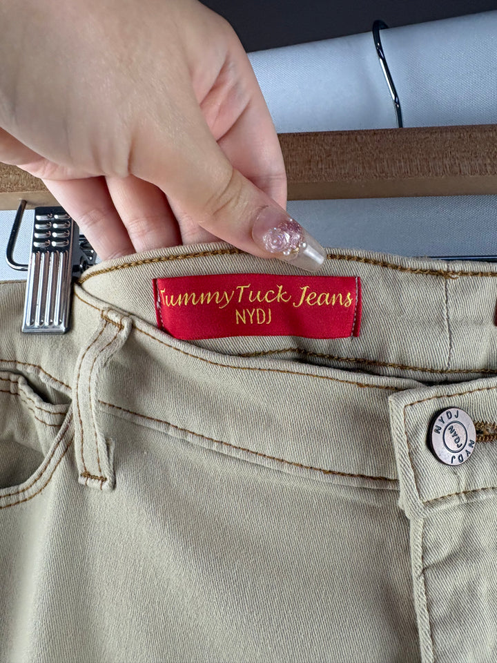 Women’s NYDJ Size 14 Khaki Straight Leg Pants