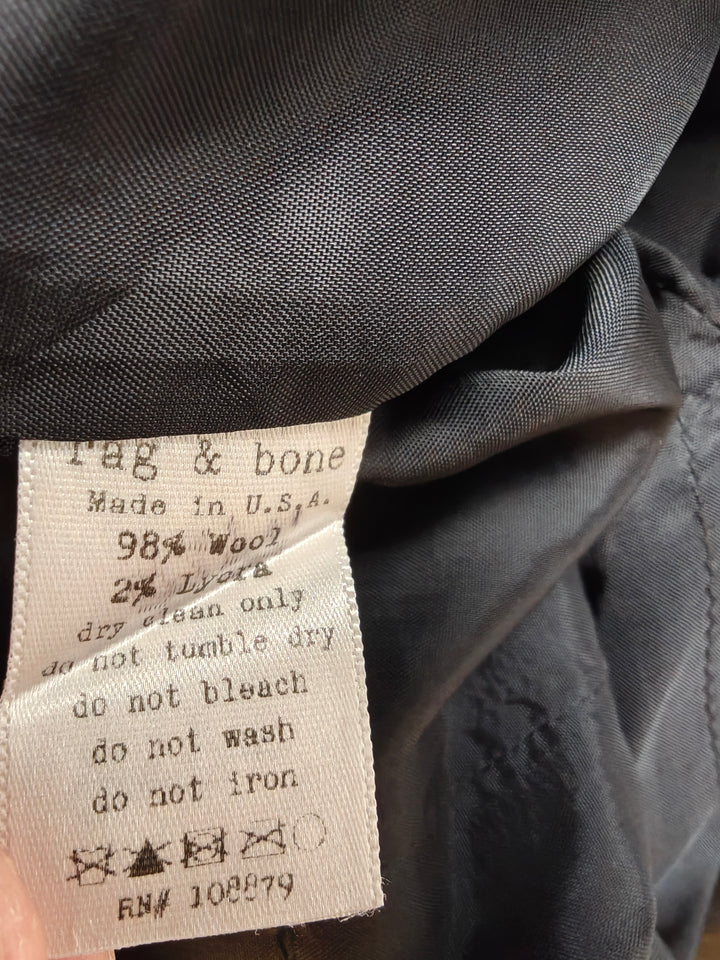 Womens Rag &amp; Bone Pencil Skirt Black Size 26