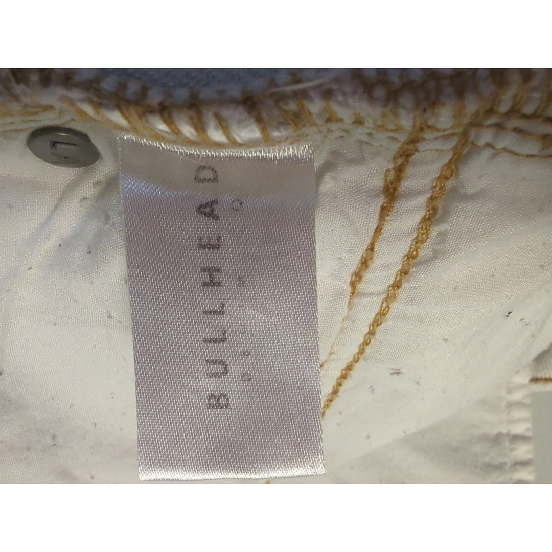 Women's Bullhead Denim Co. High rise white and grey patterned shorts size 7