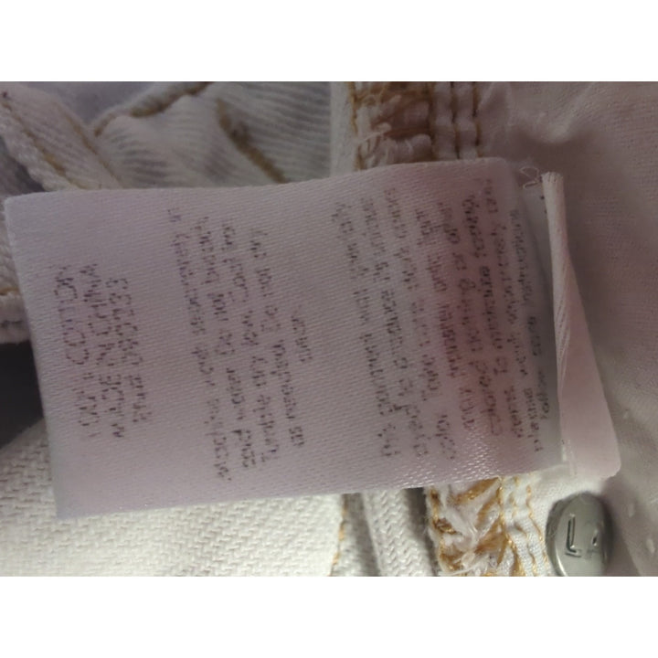 Women's Bullhead Denim Co. High rise white and grey patterned shorts size 7