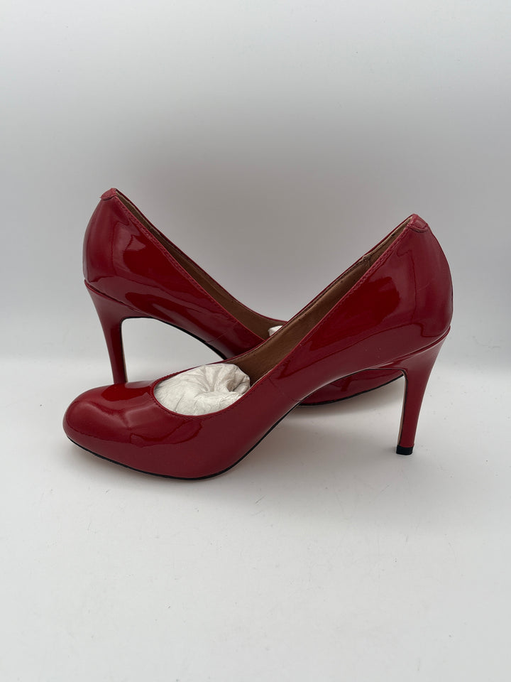 Women’s Corso Como Size 8.5 Cherry Red Patent Leather Pumps