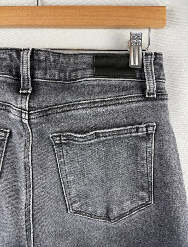 Women’s Paige Size 28 Dark Gray Wide Leg Jeans