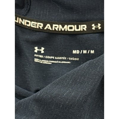 Men’s Under Armour Blue Gradient Fitted Hoodie Sz M