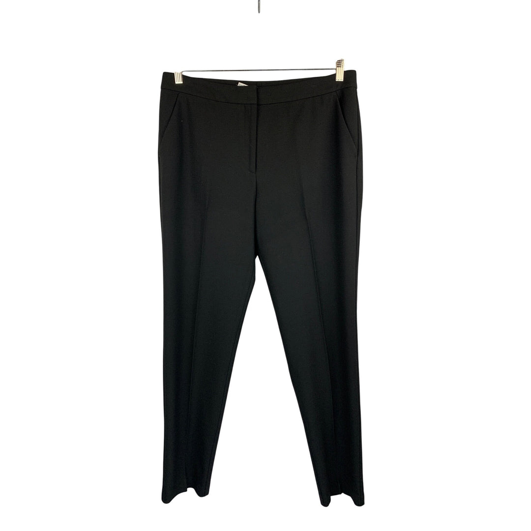 Hugo Boss Womens Black Tailored Trousers Size 38