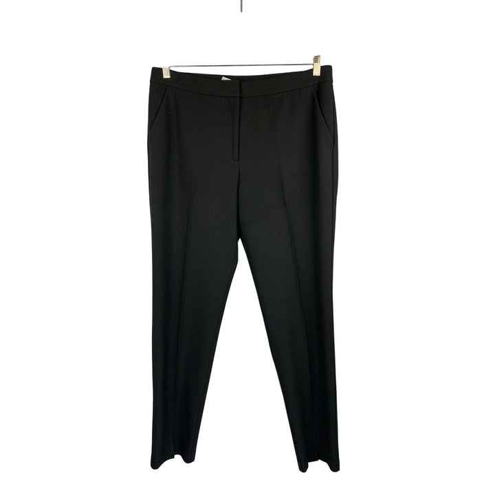 Hugo Boss Womens Black Tailored Trousers Size 38