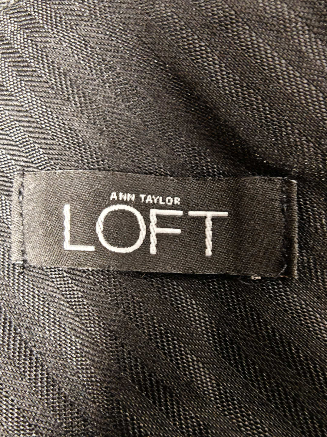 Womens Ann Taylor LOFT Julie Boot Cut Black Pants Size 12
