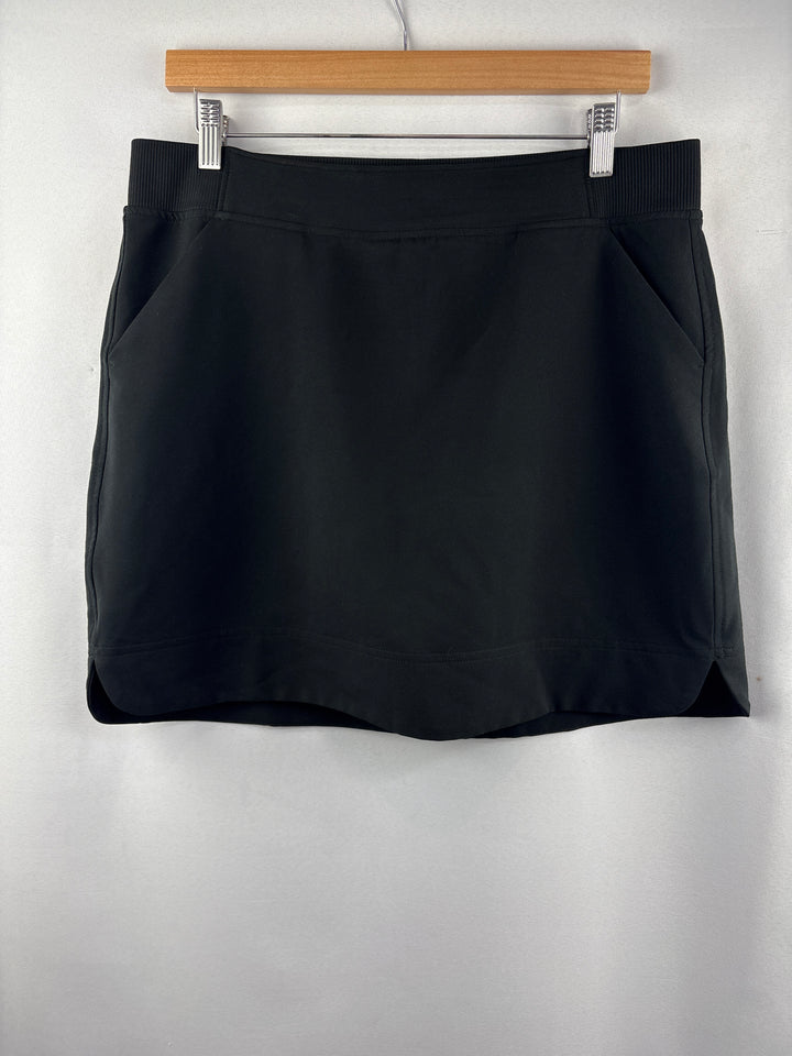 Women’s 32°Cool Medium Black Sports Skort