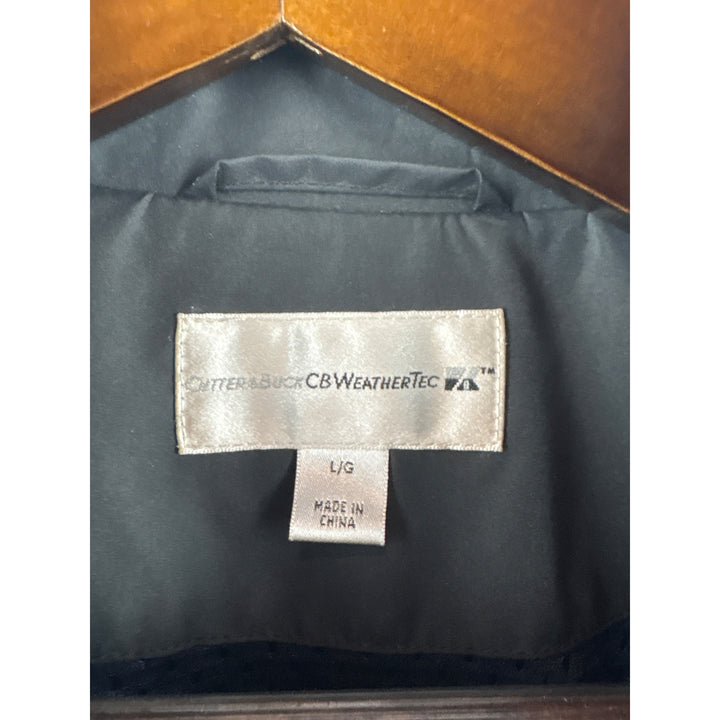 Men’s Vintage Cutter & Buck Large Black Windbreaker