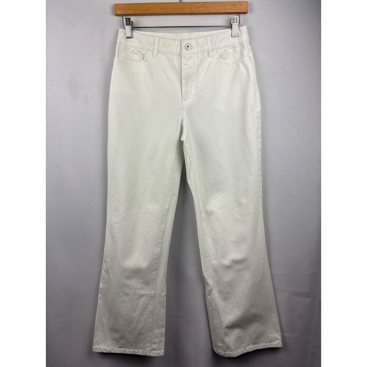 Women’s Isaac Mizrahi Live! Size Petite 4 White Jeans
