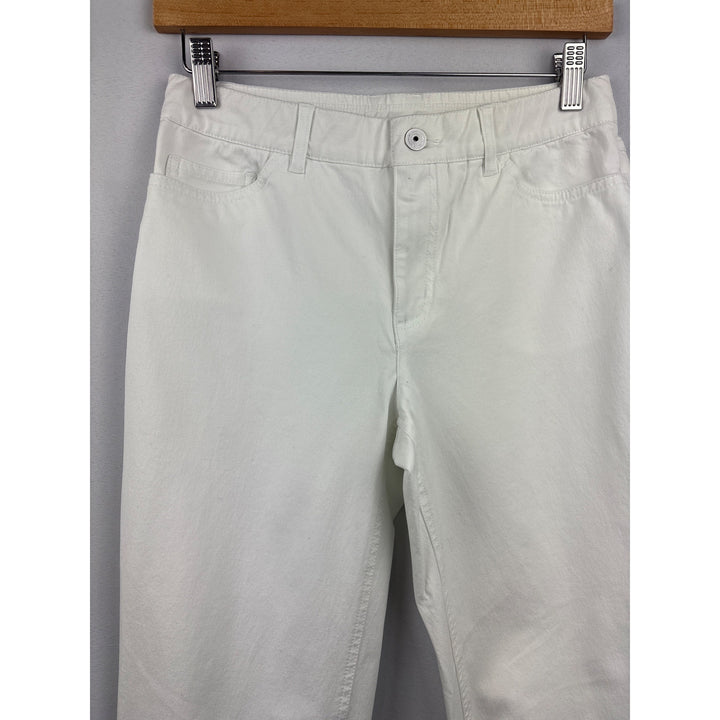 Women’s Isaac Mizrahi Live! Size Petite 4 White Jeans