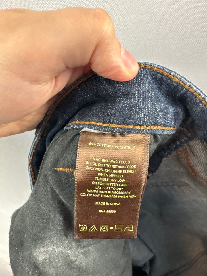 Women’s Kut from the Kloth Size 14 Dark Wash Blue Skinny Jeans