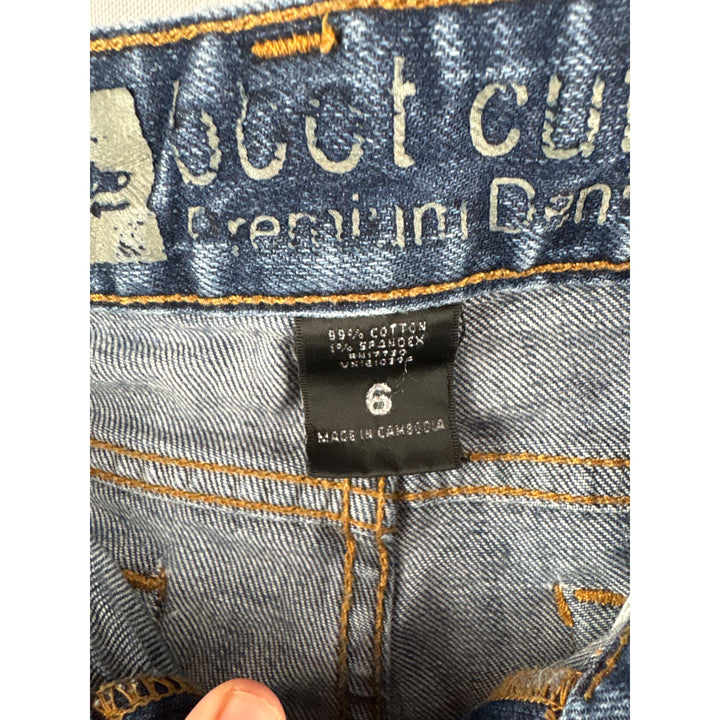 Womens Boot Cut Premium Denim Jeans Size 6