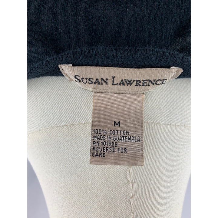 Susan Lawrence Canton China Tea Graphic T-Shirt M 100% Cotton Vintage Style