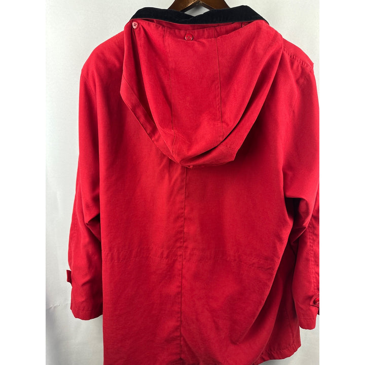 Women’s Gallery Trench coat Red Size XL