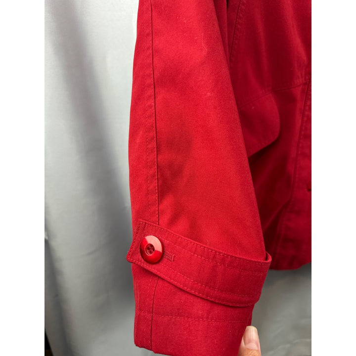 Women’s Gallery Trench coat Red Size XL