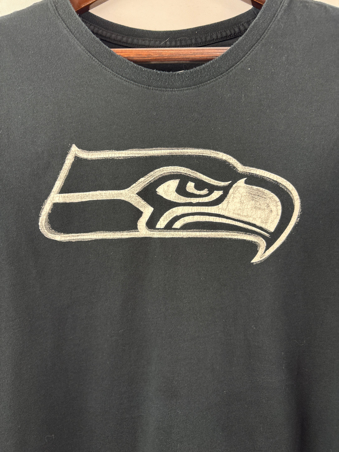Women’s Nike XXL Black Seahawks Short Sleeve Shirt
