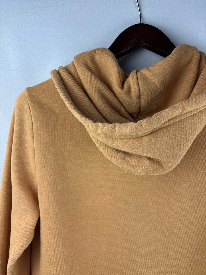 Women’s Aviator Nation Small Pale Brown Zip Hoodie