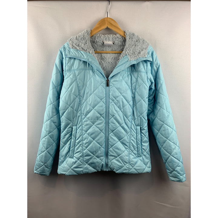Women's Columbia Sky Blue Weather Jacket Size S
