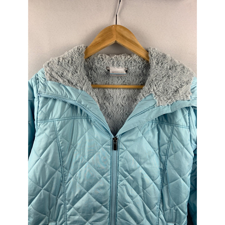 Women's Columbia Sky Blue Weather Jacket Size S
