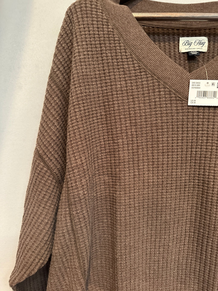 Women’s American Eagle Big Hug Brown Sweater Size M