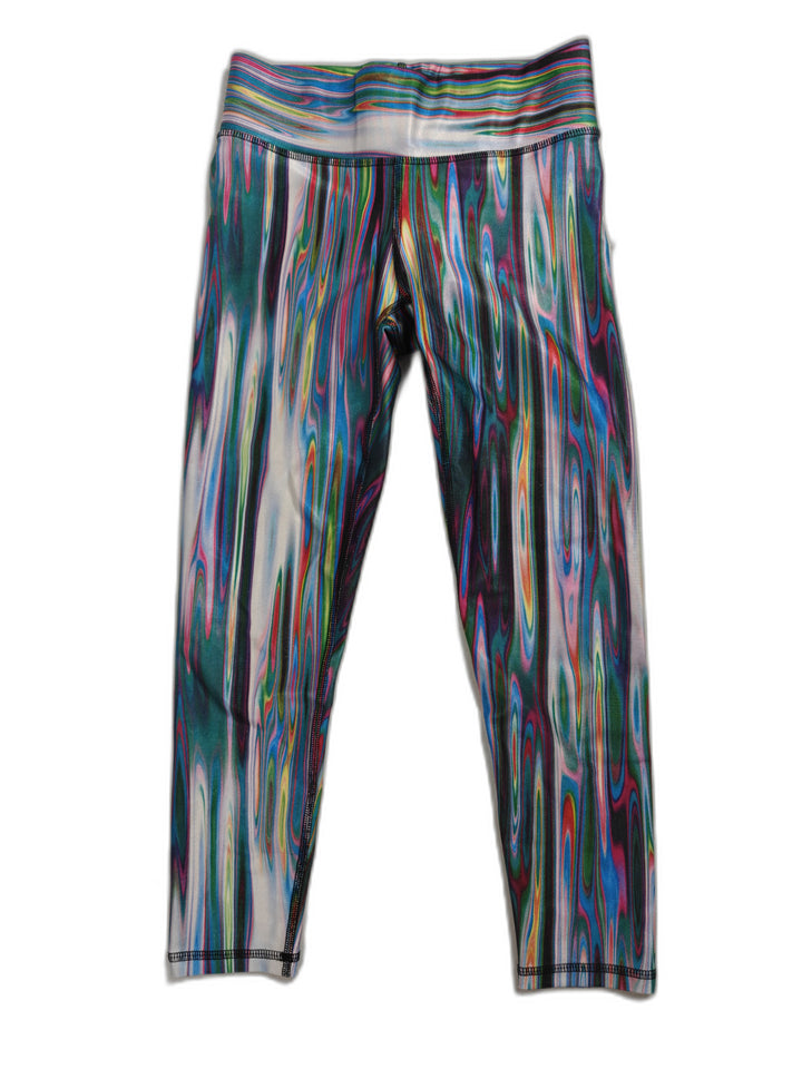 Womens Terez Capri Leggings Multicolor XS