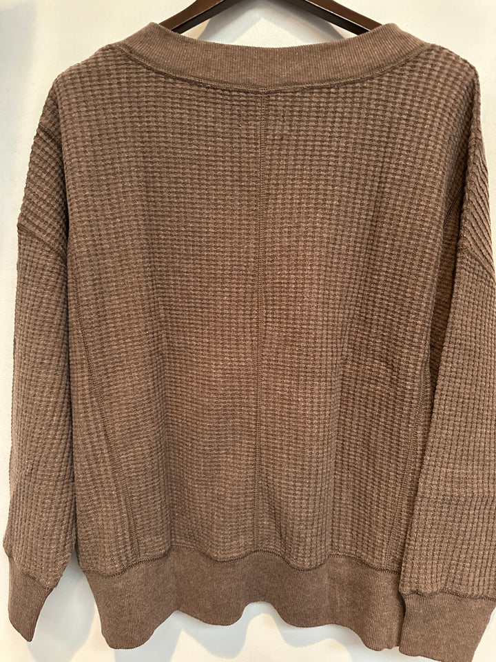 Women’s American Eagle Big Hug Brown Sweater Size M