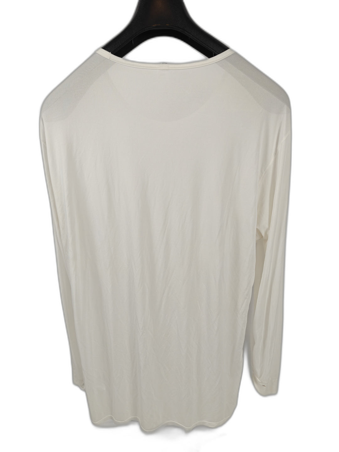 Men’s Uniqlo AIRism Long Sleeve Shirt White Size XL
