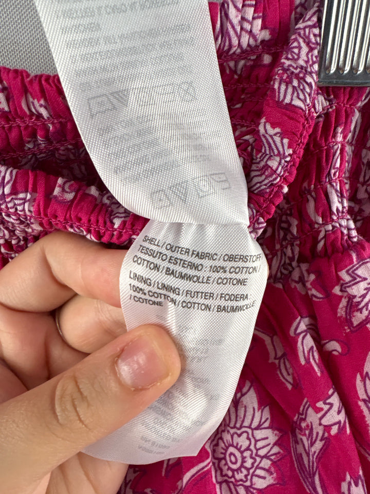 Women’s Destination 365 Large Hot Pink Paisley Maxi Dress