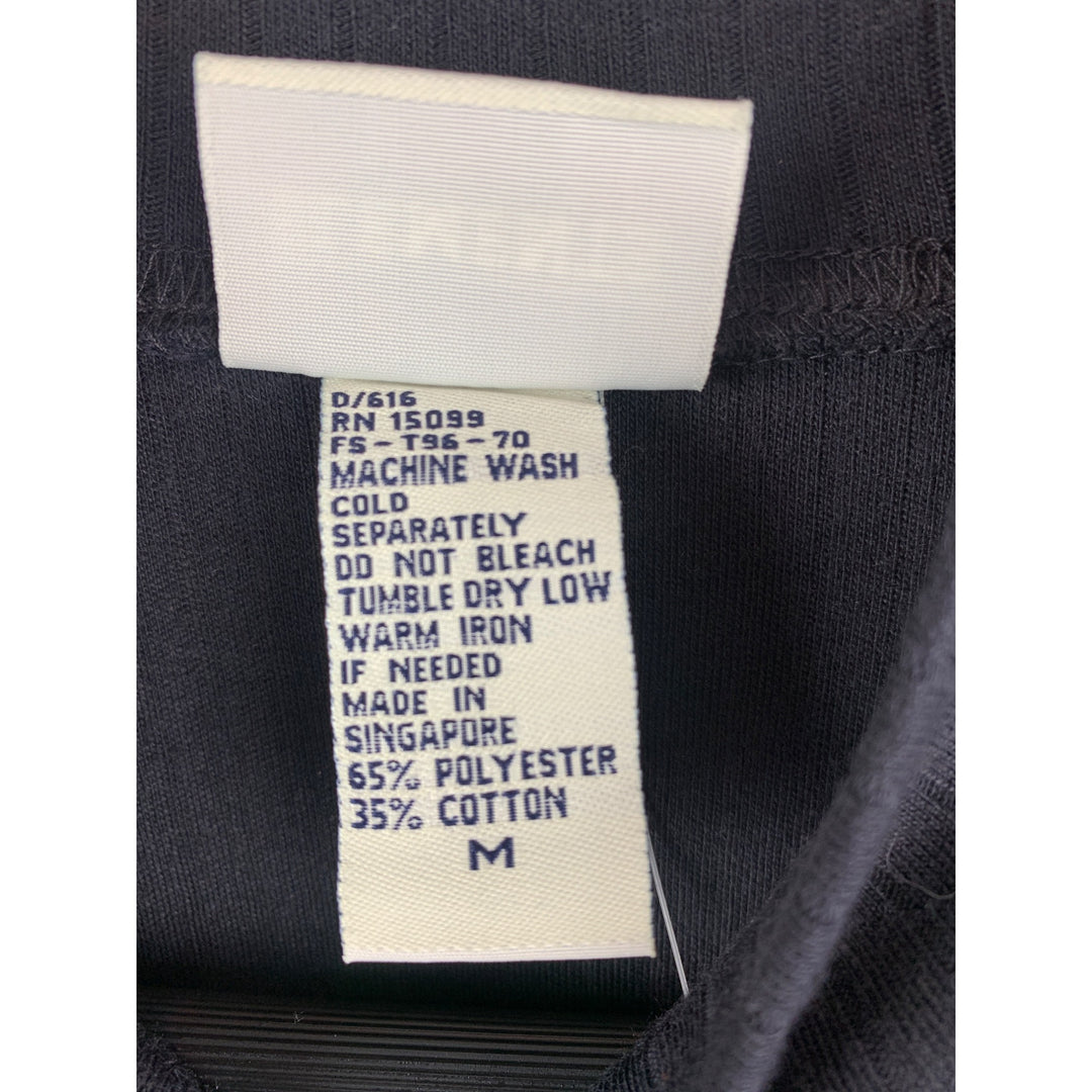 Classic Elements Petite Ribbed Long Sleeve Top - Gray - Size M