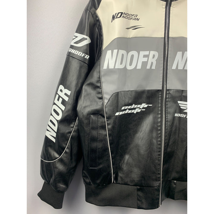 Women’s Ndofrndofr Black Leather Jacket Size L