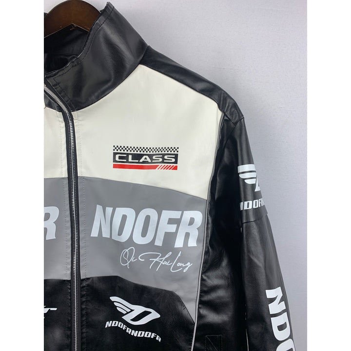 Women’s Ndofrndofr Black Leather Jacket Size L