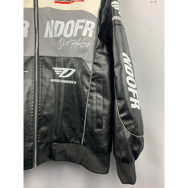 Women’s Ndofrndofr Black Leather Jacket Size L