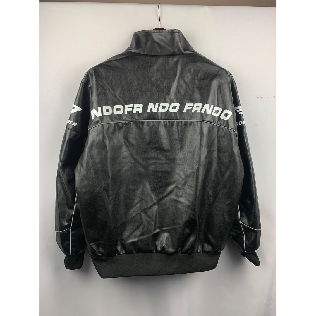 Women’s Ndofrndofr Black Leather Jacket Size L