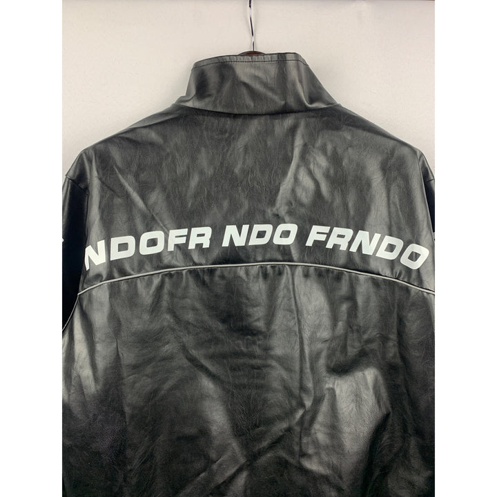 Women’s Ndofrndofr Black Leather Jacket Size L