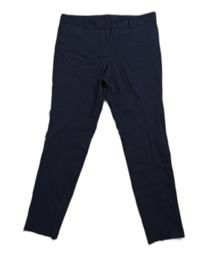 Womens Regular Dress Pants Navy Blue Size 12