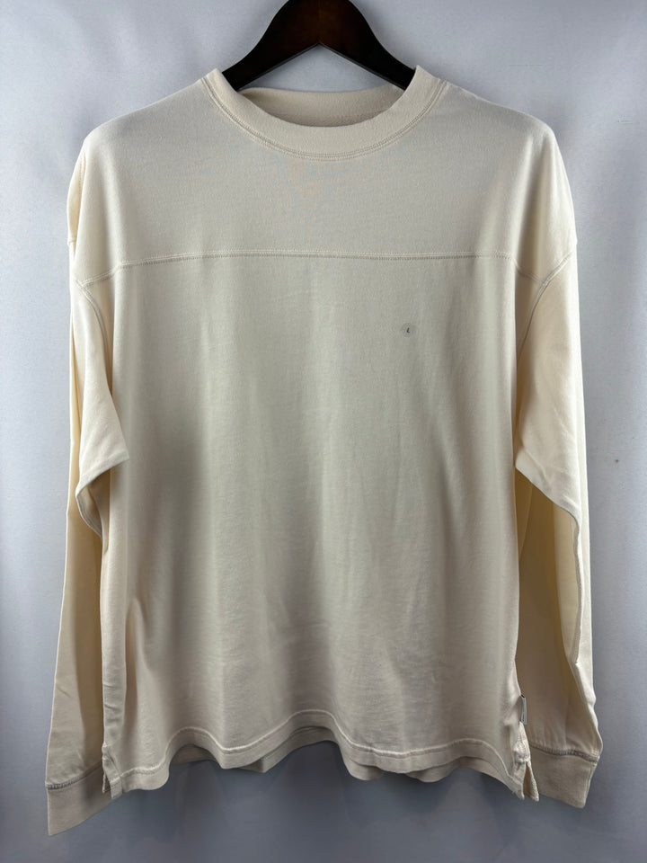 Men’s American Eagle Large Cream Long Sleeve Shirt