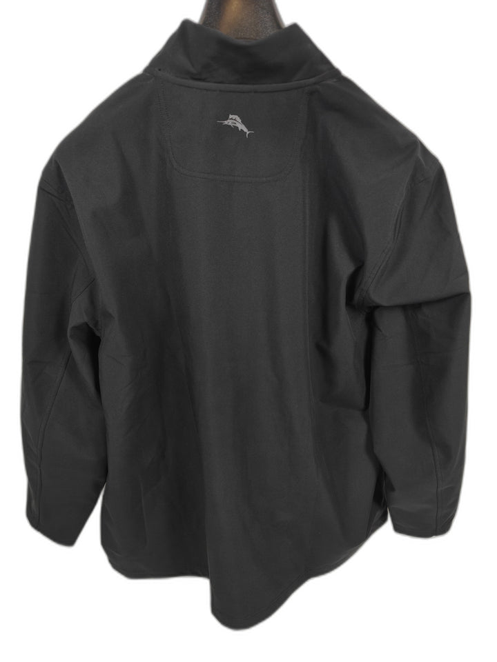 Men Tommy Bahama Bay Breaker Jacket Black 3XT