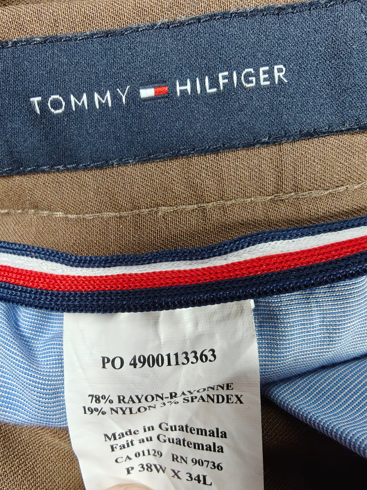 Men’s Tommy Hilfiger Dress Pants Brown 38W 34L
