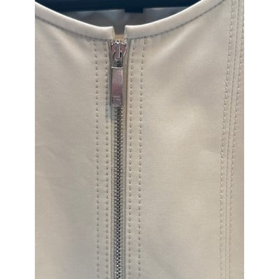 Women’s Lafayette 148 Beige Zip up Jacket Sz 10