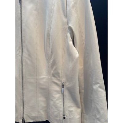 Women’s Lafayette 148 Beige Zip up Jacket Sz 10
