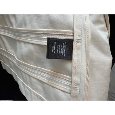 Women’s Lafayette 148 Beige Zip up Jacket Sz 10